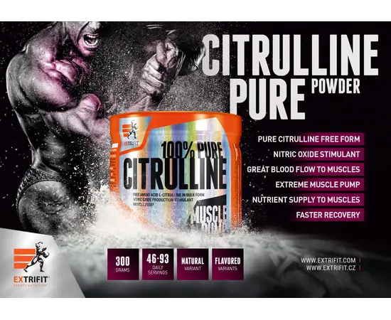 Extrifit Citrulline 300 g, Фасовка: 300 g, Вкусы: Natural / Без вкуса, Extrifit Citrulline 300 g, Фасовка: 300 g, Вкусы: Natural / Без вкуса , изображение 2 в интернет магазине Mega Mass