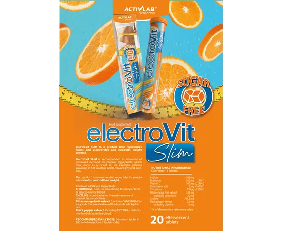 Activlab ElectroVit 20 tabs, Фасовка: 20 tabs, Вкусы: Orange / Апельсин, Activlab ElectroVit 20 tabs, Фасовка: 20 tabs, Вкусы: Orange / Апельсин , изображение 3 в интернет магазине Mega Mass