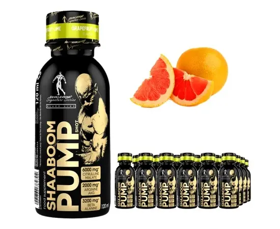 Kevin Levrone Shaaboom Pump Shot 120 ml, Kevin Levrone Shaaboom Pump Shot 120 ml , изображение 2 в интернет магазине Mega Mass