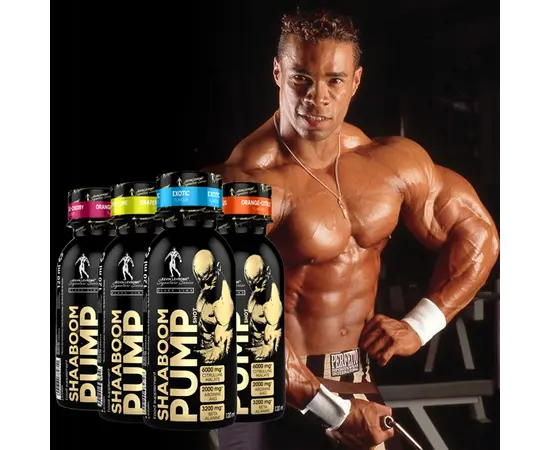 Kevin Levrone Shaaboom Pump Shot 120 ml, Kevin Levrone Shaaboom Pump Shot 120 ml , изображение 3 в интернет магазине Mega Mass