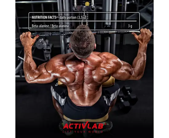 Activlab Beta Alanine Xtra 300 g, Фасовка: 300 g, Вкусы:  Strawberry / Клубника, Activlab Beta Alanine Xtra 300 g, Фасовка: 300 g, Вкусы:  Strawberry / Клубника , изображение 2 в интернет магазине Mega Mass