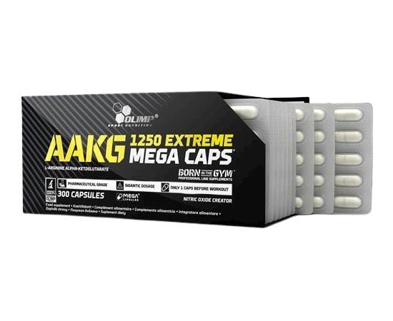 Olimp AAKG 1250 Extreme Mega 120 caps, image , зображення 3