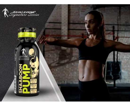 Kevin Levrone Shaaboom Pump Shot 120 ml, Kevin Levrone Shaaboom Pump Shot 120 ml , изображение 4 в интернет магазине Mega Mass
