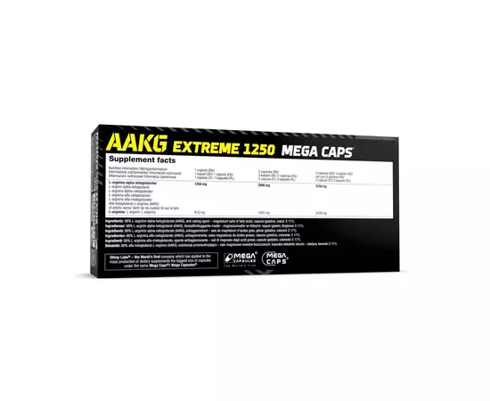 Olimp AAKG 1250 Extreme Mega 120 caps, image , зображення 2