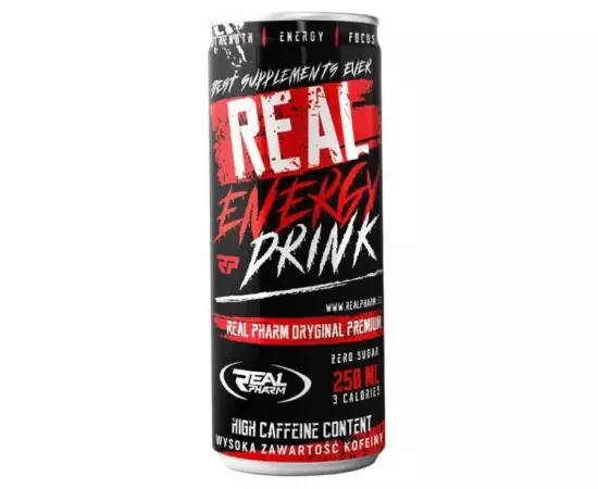Real Pharm Real Energy Drink 250 ml, image 