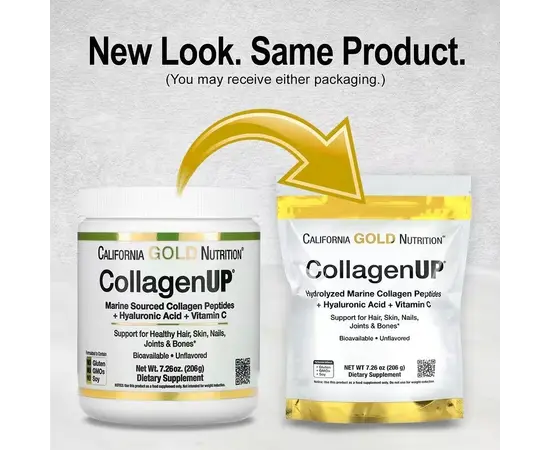 California Gold Nutrition Collagen Up 206 g, Фасовка: 206 g, Вкусы: Unflavored  / Без вкуса, California Gold Nutrition Collagen Up 206 g, Фасовка: 206 g, Вкусы: Unflavored  / Без вкуса , изображение 3 в интернет магазине Mega Mass