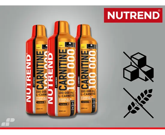 Nutrend Carnitine 100 000 1000 ml, Вкусы: Lemon / Лимон, Nutrend Carnitine 100 000 1000 ml, Вкусы: Lemon / Лимон , изображение 2 в интернет магазине Mega Mass