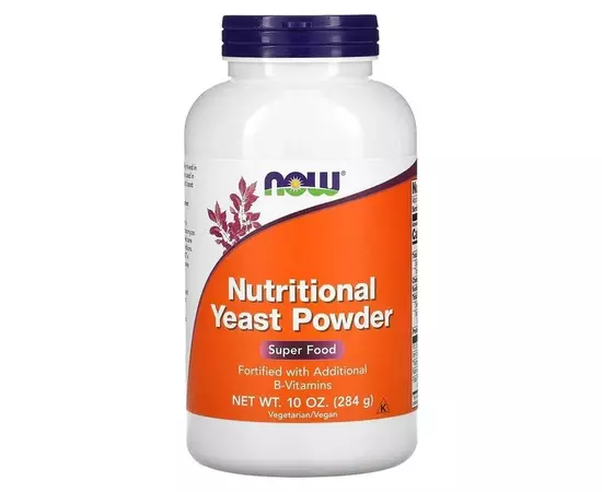 NOW Nutritional Yeast Powder 284 g, image 
