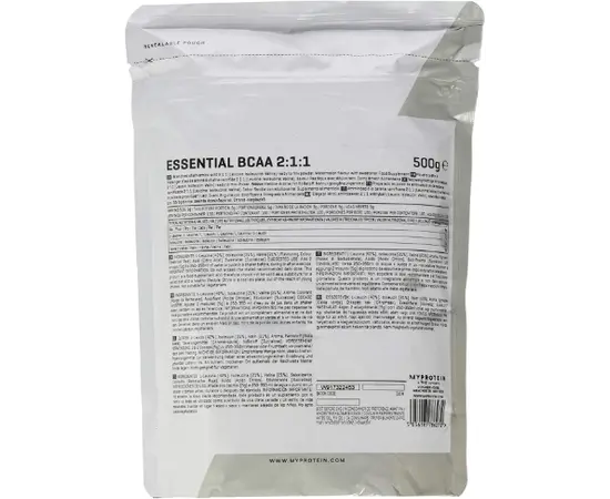 MyProtein Essential BCAA 2:1:1 500 g, Фасовка: 500 g, Вкусы: Tropical / Тропический, MyProtein Essential BCAA 2:1:1 500 g, Фасовка: 500 g, Вкусы: Tropical / Тропический , изображение 3 в интернет магазине Mega Mass