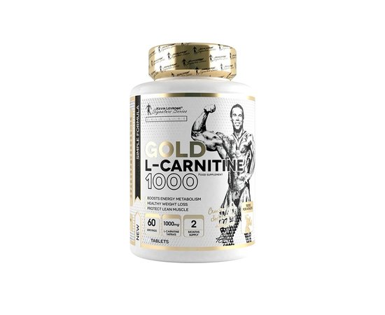 Kevin Levrone Gold L-Carnitine Tartrate 1000 mg 60 tabs, Фасовка: 60 tabs, image 