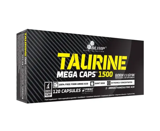 Olimp Taurine Mega Caps 120 caps, Olimp Taurine Mega Caps 120 caps , изображение 3 в интернет магазине Mega Mass