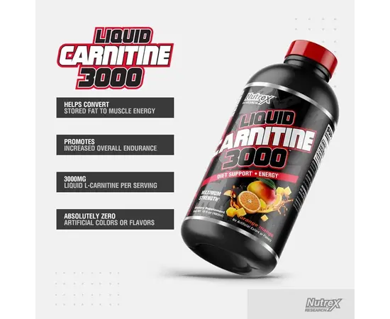 Nutrex Liquid Carnitine 3000 480 ml, Вкусы: Berry Blast / Ягодный Взрыв, Nutrex Liquid Carnitine 3000 480 ml, Вкусы: Berry Blast / Ягодный Взрыв , изображение 4 в интернет магазине Mega Mass