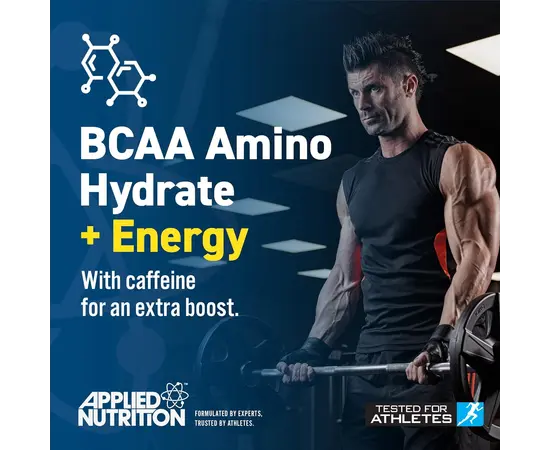 Applied Nutrition BCAA Amino-Hydrate + Energy 330 ml, Фасовка: 330 ml, Вкусы: Orange Burst / Апельсиновый Взрыв, Applied Nutrition BCAA Amino-Hydrate + Energy 330 ml, Фасовка: 330 ml, Вкусы: Orange Burst / Апельсиновый Взрыв , изображение 5 в интернет магазине Mega Mass