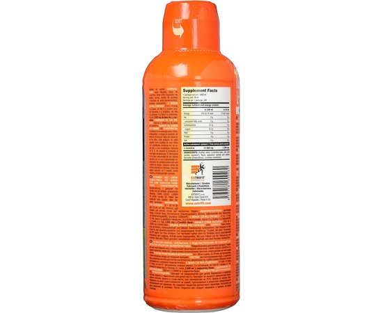 Extrifit Carni 120000 mg 1000 ml, Смак: Apricot / Абрикос, image , зображення 2