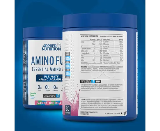 Applied Nutrition Amino Fuel 390 g, Фасування: 390 g, Смак: Candy Ice Blast / Цукерковий Морозний Вибух, image , зображення 2