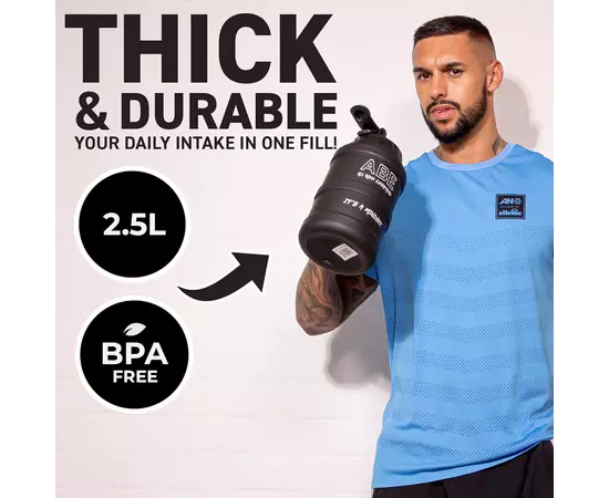 Applied Nutrition ABE Water JUG 2.5 L Black, Applied Nutrition ABE Water JUG 2.5 L Black , изображение 3 в интернет магазине Mega Mass
