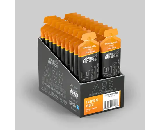 Applied Nutrition ABE Pre - Workout Gel 60 g, Фасовка: 60 g, Вкусы: Tropical Vibes / Тропическая Атмосфера, Applied Nutrition ABE Pre - Workout Gel 60 g, Фасовка: 60 g, Вкусы: Tropical Vibes / Тропическая Атмосфера , изображение 2 в интернет магазине Mega Mass