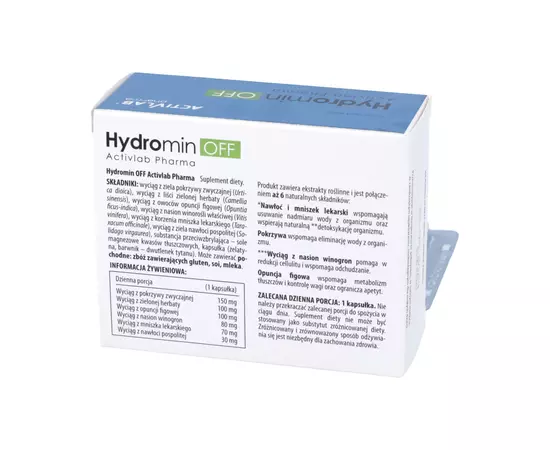 ActivLab Hydromin Off 30 caps, image , зображення 3