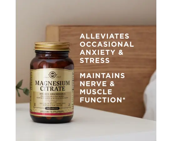 Solgar Magnesium Citrate 60 tabs, Фасовка: 60 tabs, Solgar Magnesium Citrate 60 tabs, Фасовка: 60 tabs , изображение 5 в интернет магазине Mega Mass