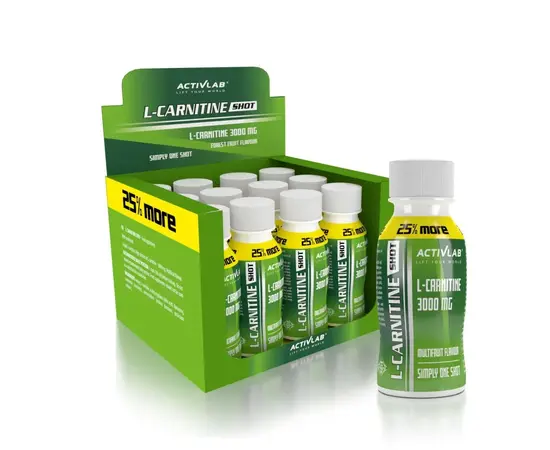Activlab L-Carnitine Shot 3000 mg 80 ml, image , зображення 2