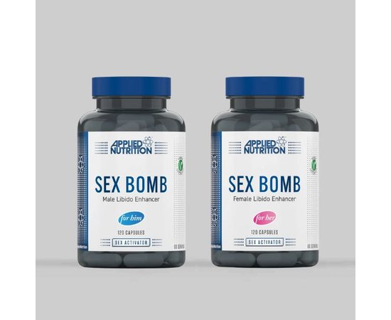 Applied Nutrition Sex Bomb Male Libido Enhancer (For Him) 120 caps, image , зображення 2