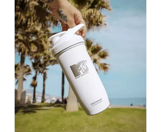 Smartshake Reforce MTV Stainless Steel Shaker 900 ml, Smartshake Reforce MTV Stainless Steel Shaker 900 ml , изображение 3 в интернет магазине Mega Mass