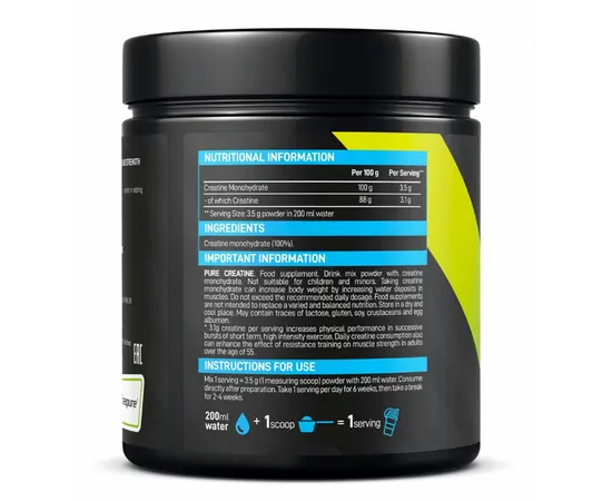 VPLab Pure Creatine 300 g, VPLab Pure Creatine 300 g , изображение 2 в интернет магазине Mega Mass