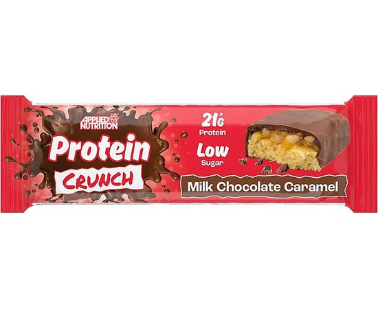 Applied Nutrition Protein Crunch 62 g, Фасовка: 62 g, Смак: Chocolate Caramel / Шоколад Карамель, image 