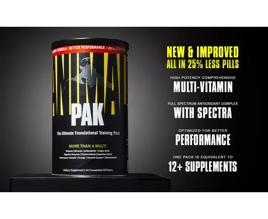 Universal Nutrition Animal Pak 44 packs, Universal Nutrition Animal Pak 44 packs , изображение 7 в интернет магазине Mega Mass