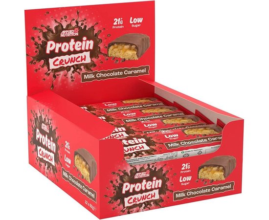Applied Nutrition Protein Crunch 62 g, Фасовка: 62 g, Смак: Chocolate Caramel / Шоколад Карамель, image , зображення 2
