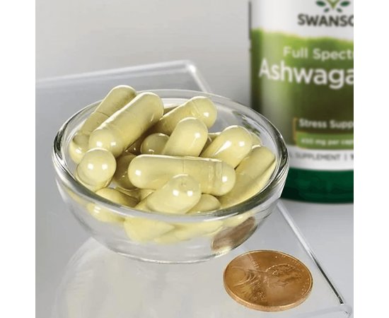 Swanson Ashwagandha 450 mg 100 caps, image , зображення 3