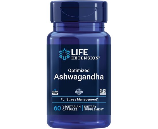 Life Extension Ashwagandha 60 caps, image 
