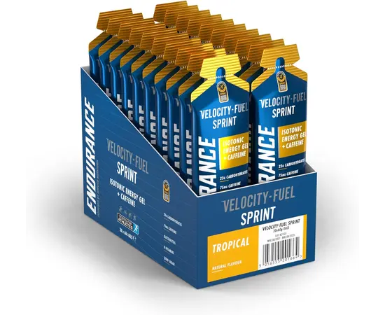 Applied Nutrition Gel Endurance Velocity - Fuel Sprint 60 g, Фасування: 60 g, Смак: Tropical / Тропічний, image , зображення 3