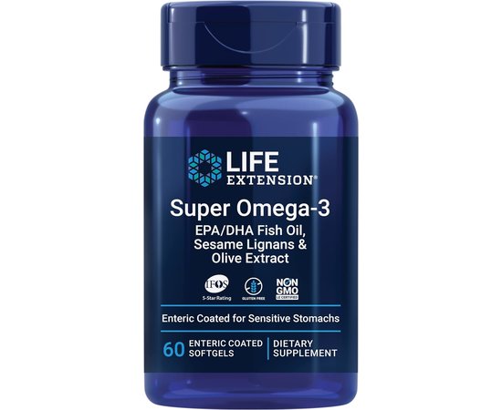 Life Extension Super Omega 60 softgels, Life Extension Super Omega 60 softgels  в интернет магазине Mega Mass