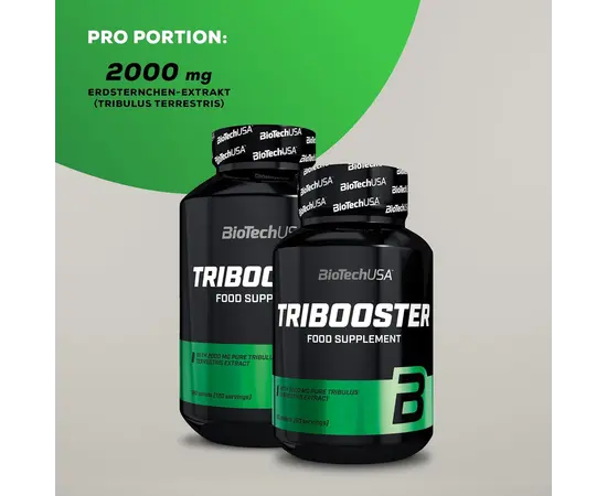 Biotech Tribooster 120 tabs, Фасування: 120 tabs, image , зображення 2
