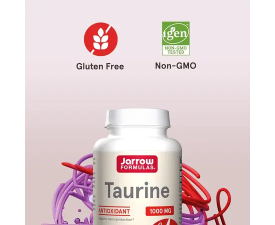 Jarrow Taurine 1000 mg 100 caps, Jarrow Taurine 1000 mg 100 caps , изображение 7 в интернет магазине Mega Mass