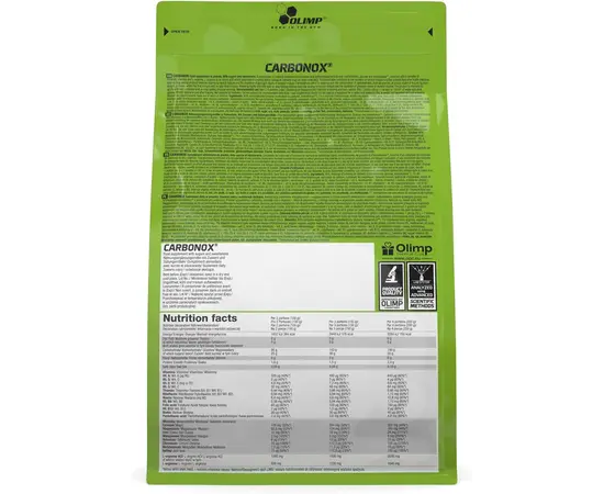 Olimp Labs Carbo NOX 1000 g, Вкусы:  Grapefruit / Грейпфрут, Olimp Labs Carbo NOX 1000 g, Вкусы:  Grapefruit / Грейпфрут , изображение 5 в интернет магазине Mega Mass