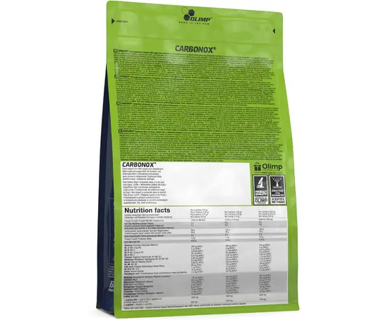 Olimp Labs Carbo NOX 1000 g, Вкусы:  Grapefruit / Грейпфрут, Olimp Labs Carbo NOX 1000 g, Вкусы:  Grapefruit / Грейпфрут , изображение 2 в интернет магазине Mega Mass