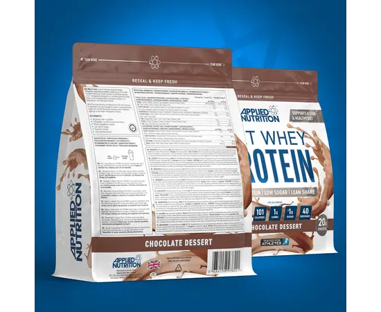 Applied Nutrition Diet Whey Protein 1000 g, Фасування: 1000 g, Смак: Chocolate Dessert / Шоколадний Десерт, image , зображення 3
