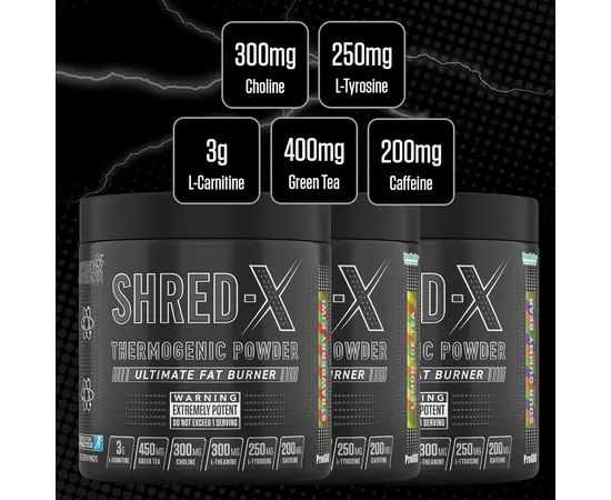 Applied Nutrition Shred - X Extreme Thermogenic 300 g, Фасовка: 300 g, Вкусы: Lemon Ice Tea / Лимонный Чай со Льдом, Applied Nutrition Shred - X Extreme Thermogenic 300 g, Фасовка: 300 g, Вкусы: Lemon Ice Tea / Лимонный Чай со Льдом , изображение 3 в интернет магазине Mega Mass