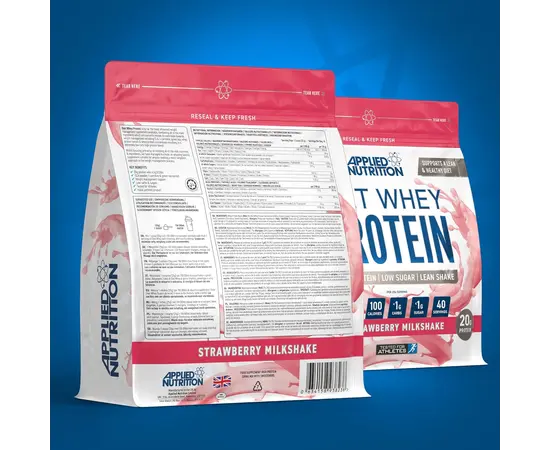 Applied Nutrition Diet Whey Protein 1000 g, Фасовка: 1000 g, Вкусы: Strawberry Milkshake / Клубничный Милкшейк, Applied Nutrition Diet Whey Protein 1000 g, Фасовка: 1000 g, Вкусы: Strawberry Milkshake / Клубничный Милкшейк , изображение 3 в интернет магазине Mega Mass