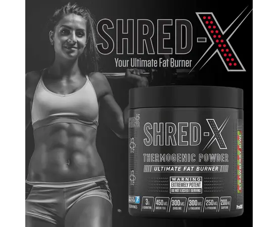 Applied Nutrition Shred - X Extreme Thermogenic 300 g, Фасовка: 300 g, Вкусы: Lemon Ice Tea / Лимонный Чай со Льдом, Applied Nutrition Shred - X Extreme Thermogenic 300 g, Фасовка: 300 g, Вкусы: Lemon Ice Tea / Лимонный Чай со Льдом , изображение 6 в интернет магазине Mega Mass