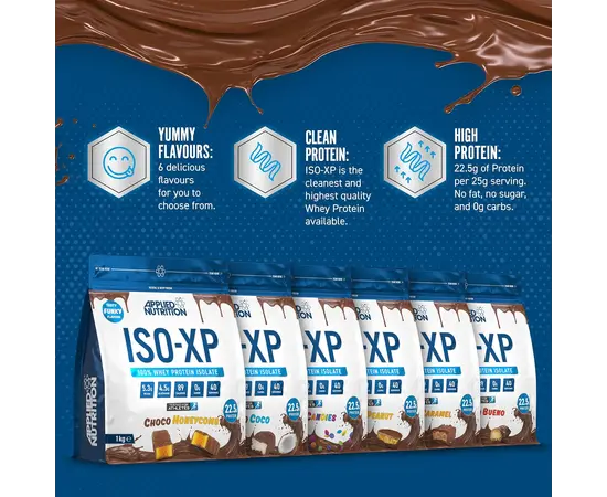 Applied Nutrition ISO - XP 1000 g, Фасування: 1000 g, Смак: Choco Candies / Шоколадні Цукерки, image , зображення 5
