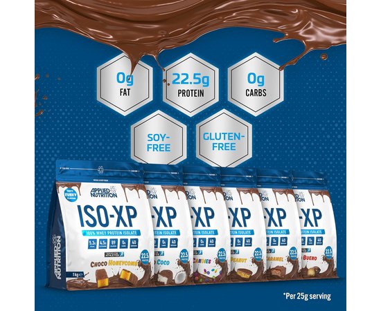 Applied Nutrition ISO - XP 1000 g, Фасовка: 1000 g, Смак: Choco Bueno / Шоколад Буено, image , зображення 3