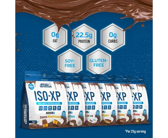 Applied Nutrition ISO - XP 1000 g, Фасування: 1000 g, Смак: Choco Candies / Шоколадні Цукерки, image , зображення 3