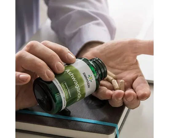 Swanson Ashwagandha 450 mg 100 caps, image , зображення 5