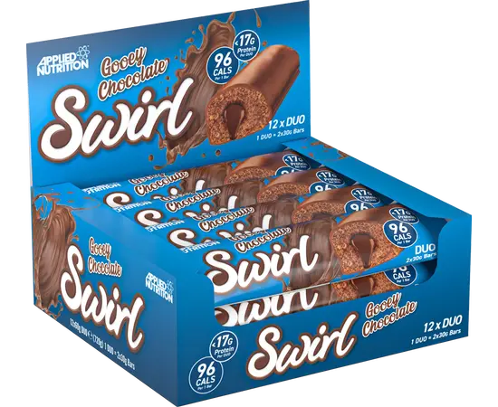 Applied Nutrition Swirl 60 g (2*30g) Gooey Chocolate, Applied Nutrition Swirl 60 g (2*30g) Gooey Chocolate , изображение 2 в интернет магазине Mega Mass