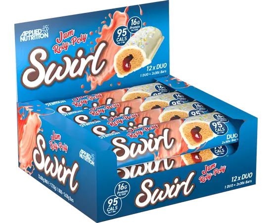Applied Nutrition Swirl 60 g (2*30g) Jam Roly - Poly, Applied Nutrition Swirl 60 g (2*30g) Jam Roly - Poly , изображение 2 в интернет магазине Mega Mass