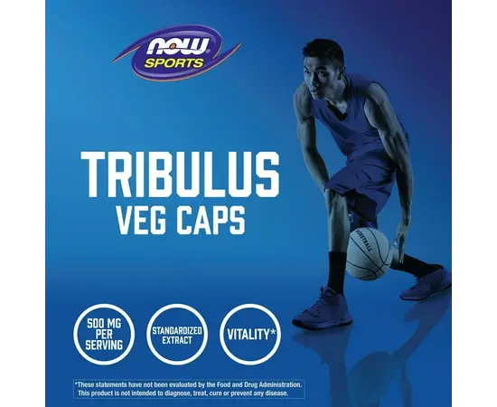 NOW Tribulus 500 100 caps, Концентрація: 500 mg, image , зображення 4