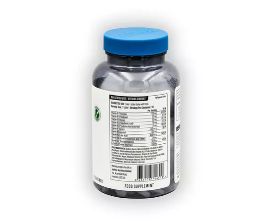 Applied Nutrition Vitamin B-Complex 90 tabs, image , зображення 3